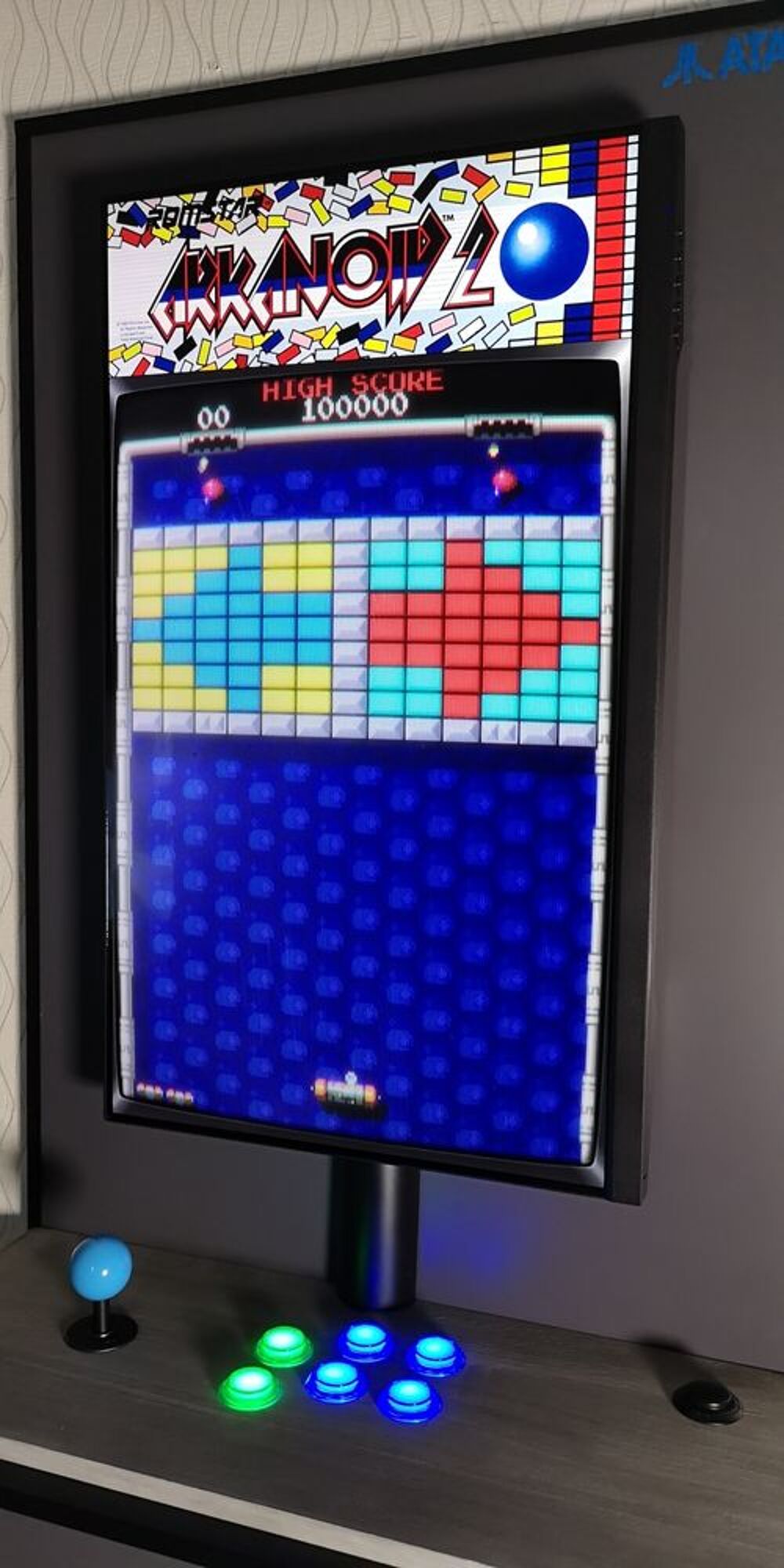 Borne d'arcade Vertical Asteroid Consoles et jeux vidéos