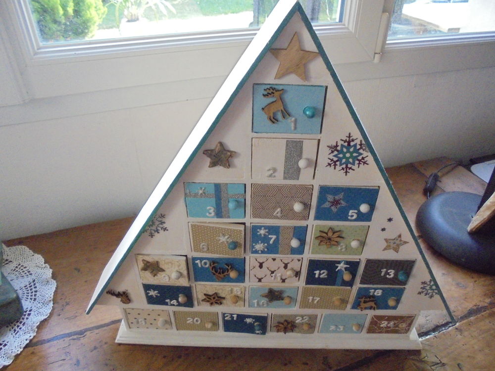jolie boite de l'avent Décoration