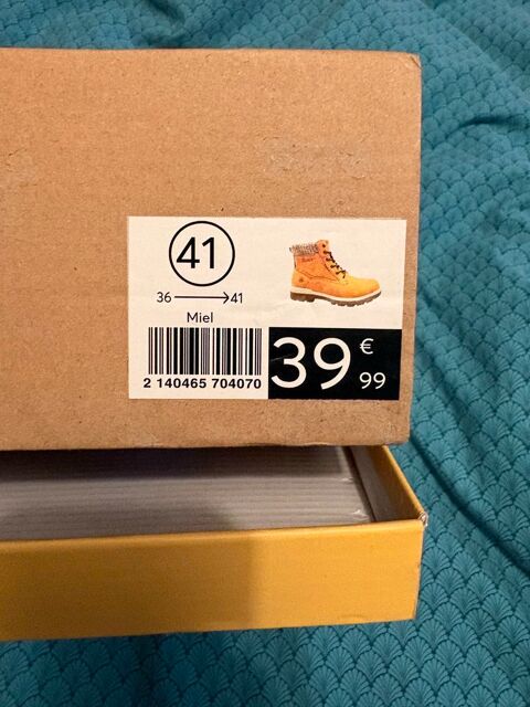 Chaussures montantes femme neuve 39 Arsac (33)