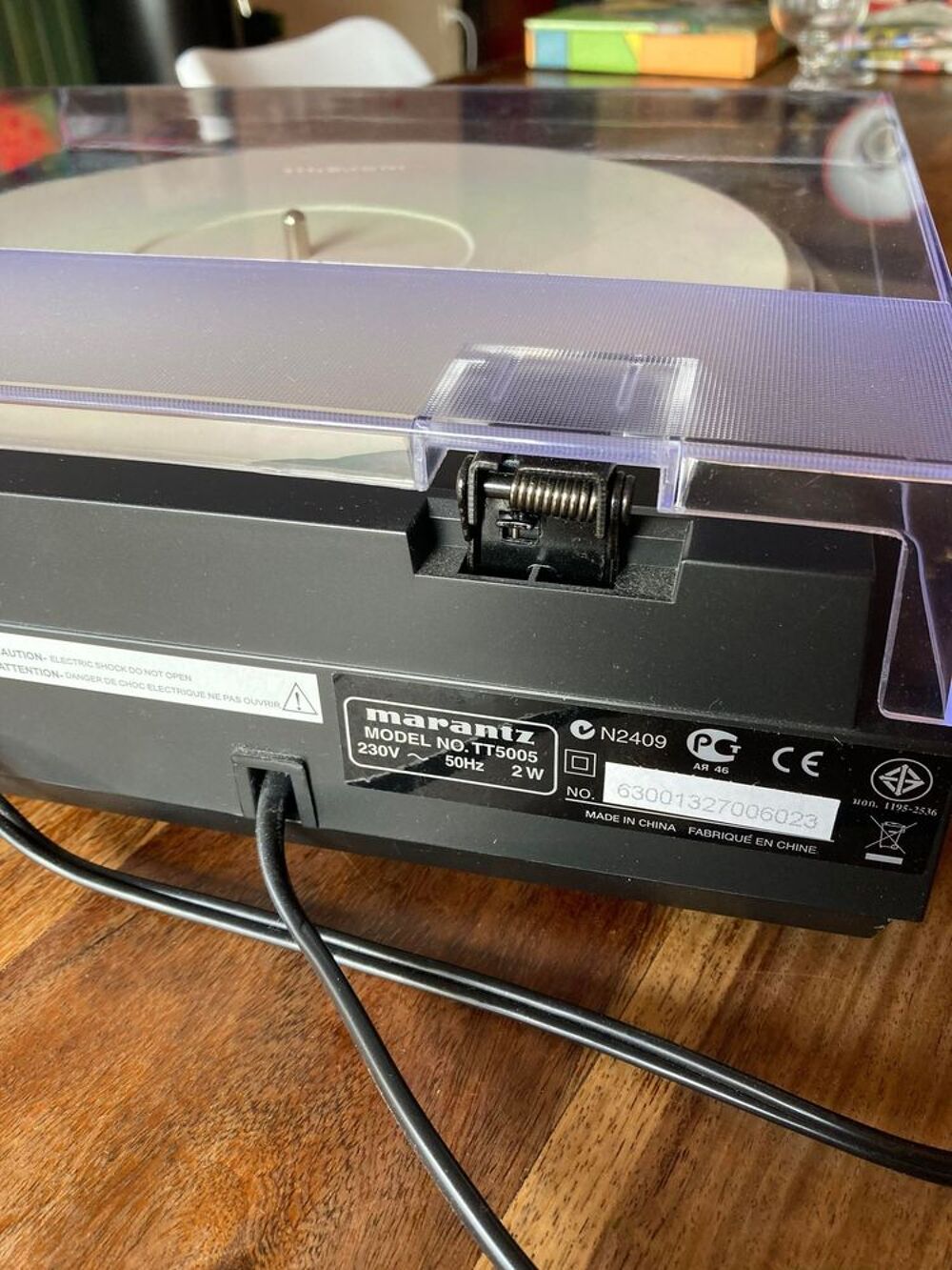 Platine Marantz TT 5005 noire Audio et hifi