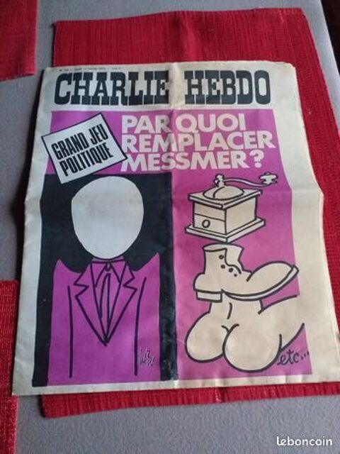 JOURNAL CHARLIE HEBDO N° 169 ANNEE 1974 3 Chaumont (52)