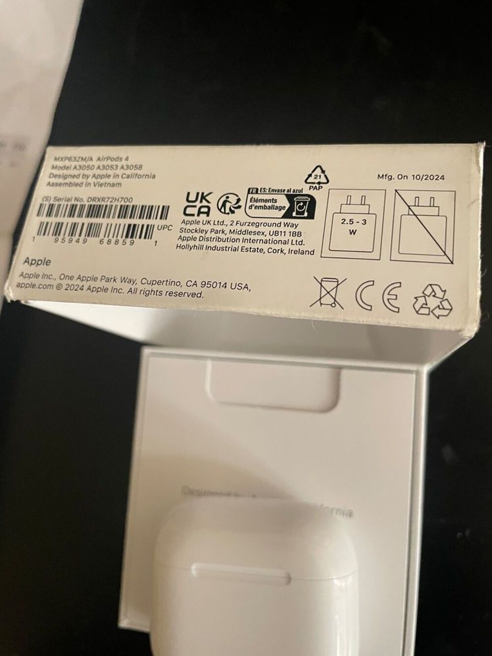 AirPods 4 derni&egrave;re g&eacute;n&eacute;ration Audio et hifi