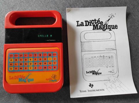 Dicte magique Texas Instruments + notice 80 Luynes (37)