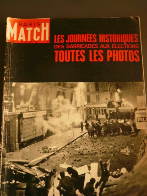Les journ�es historiques des barricades - Paris Match 1968 5 Rennes (35)