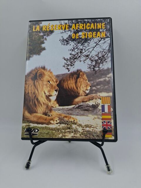 DVD La Réserve Africaine de Sigean avec boite 3 Vulbens (74)