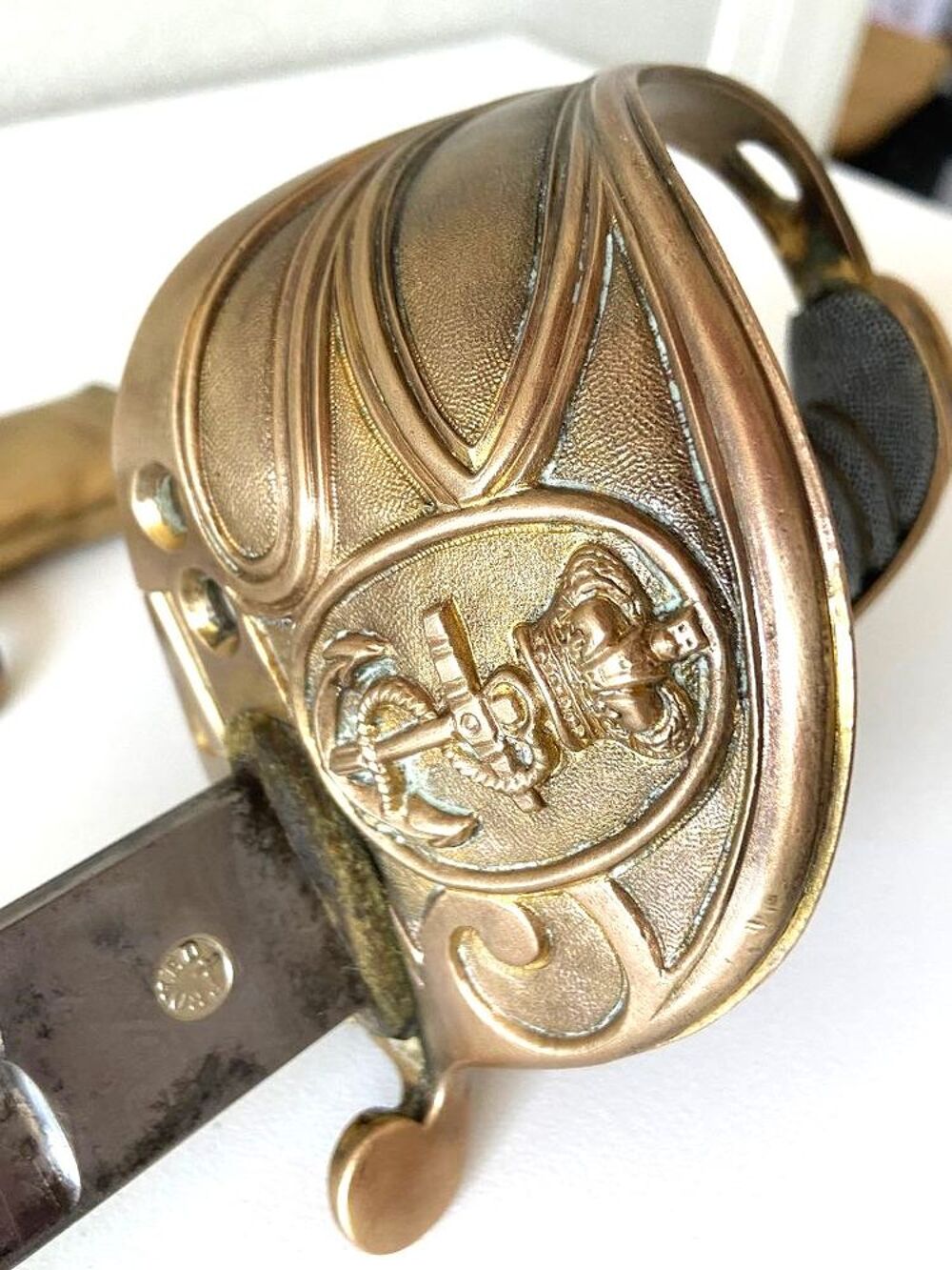 Sabre Officier de Marine Anglaise Mod&egrave;le 1827 Victorienne 