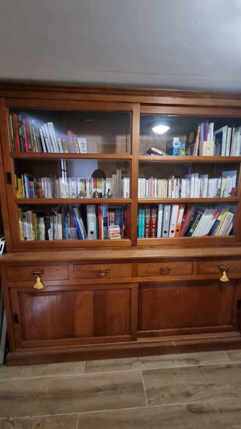 Belle bibliothèque en Teck très bon etat Lugrin (74)