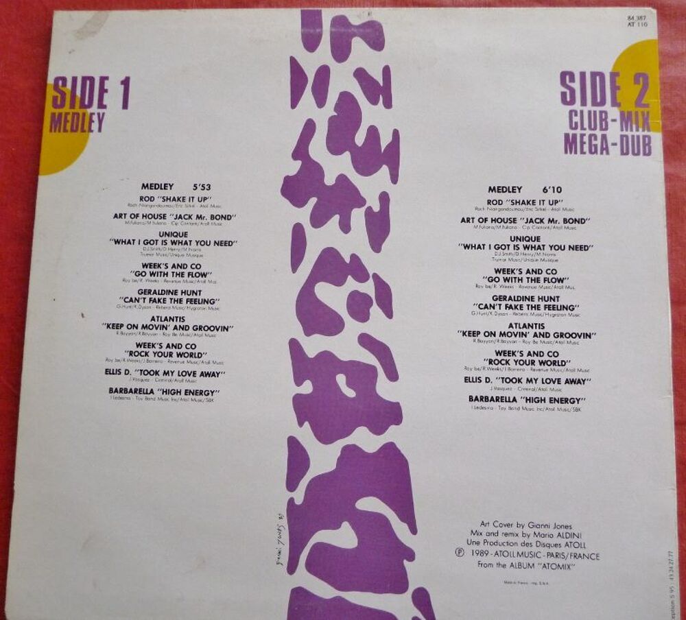 Vinyl BING BANG MEGAMIX CD et vinyles