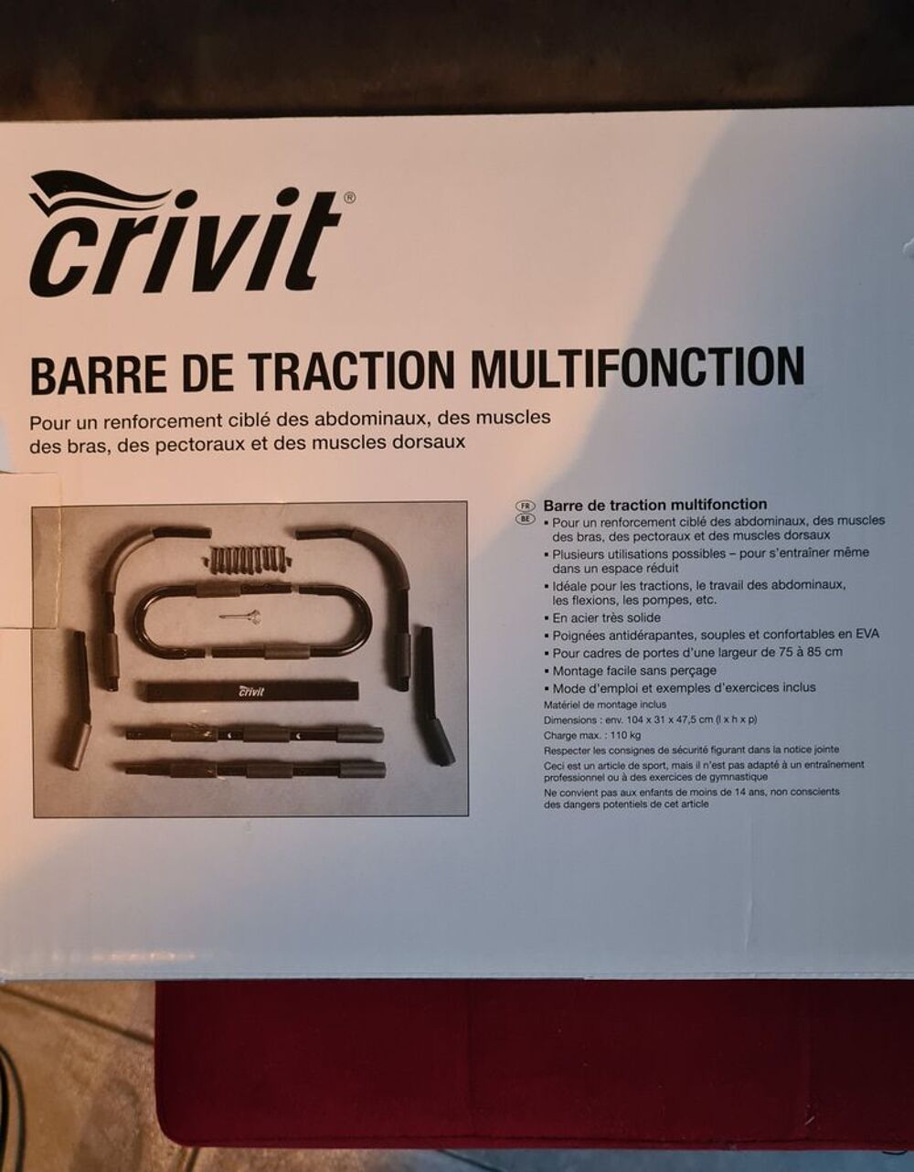 BARRE DE TRACTION Sports