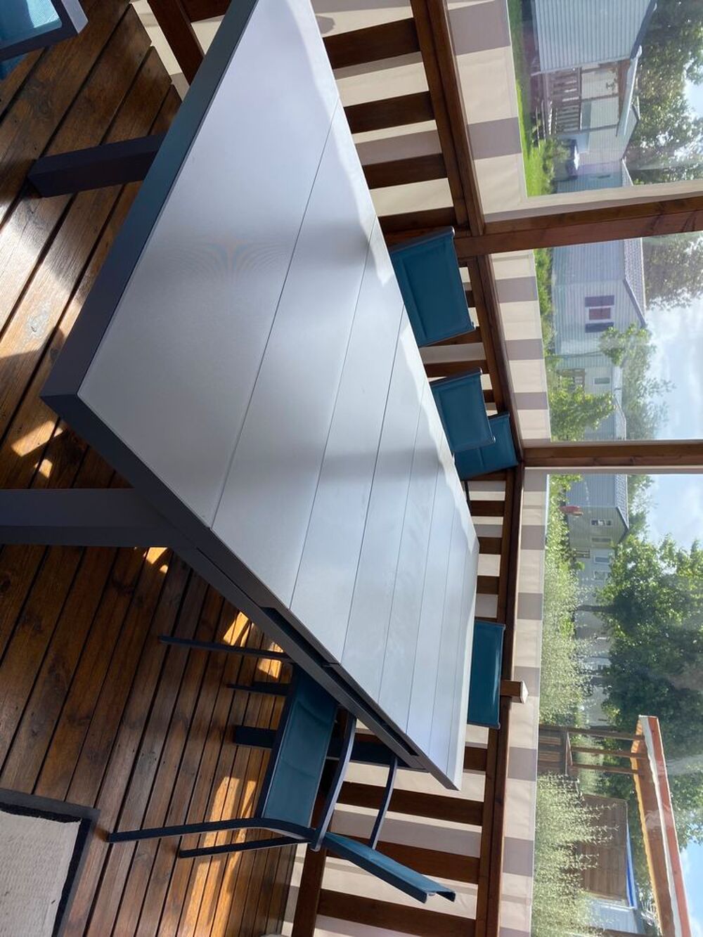Table de salon de jardin extensible Jardin