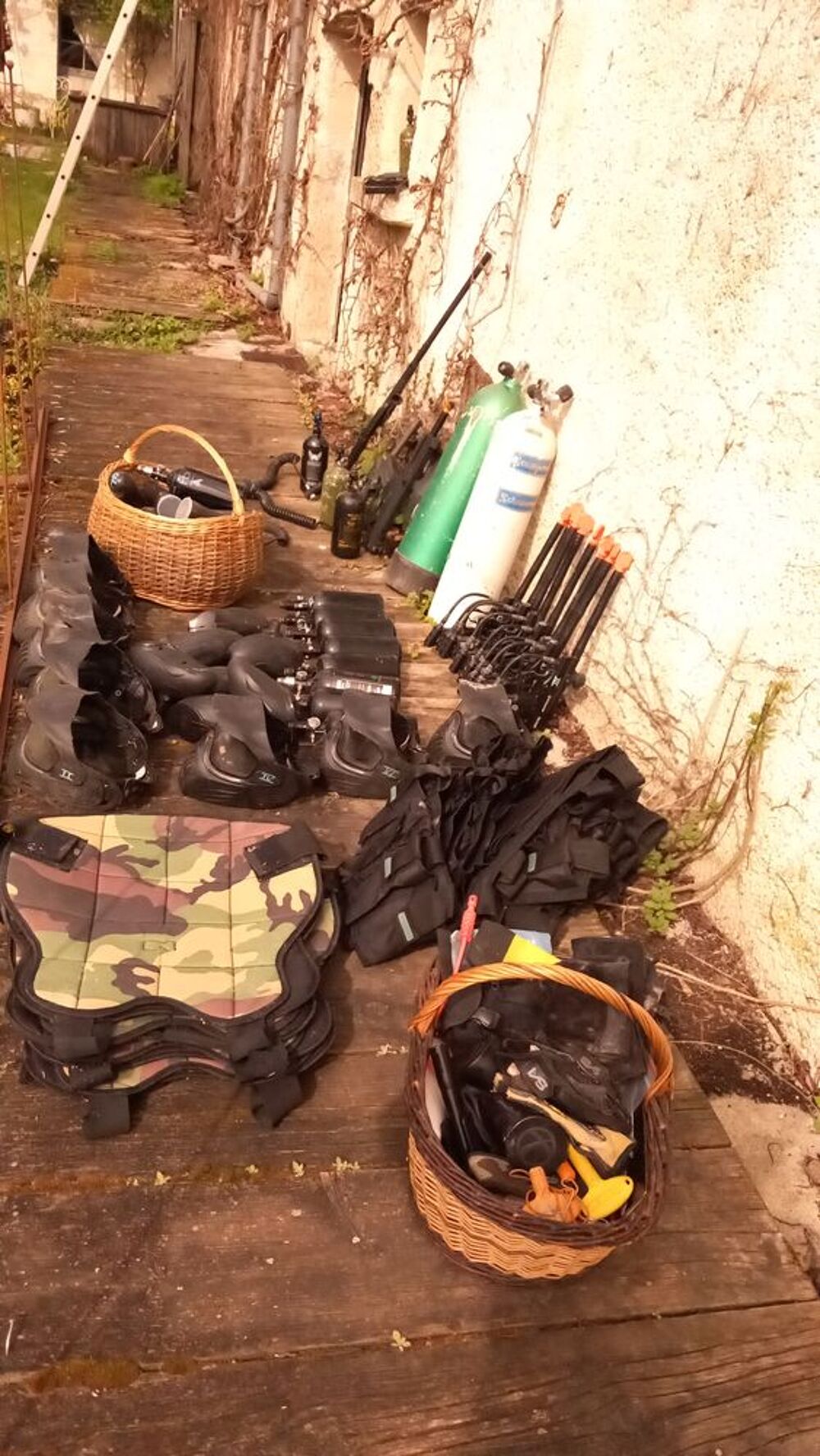 Lot Paint Ball Club &agrave; saisir Sports