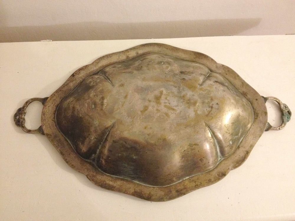 Souvenir ancien plat &agrave; corbeille &agrave; service ou autre Décoration