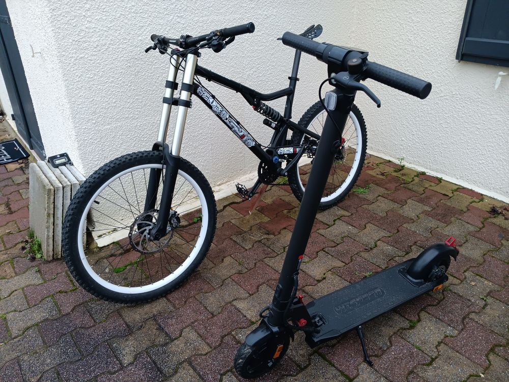 ENSEMBE VELO VTT DE DESCENTE TROTTINETTE WISPEED Sports