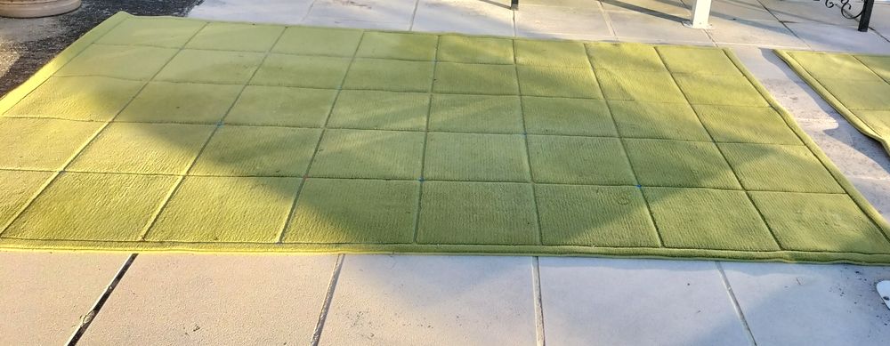 2 tapis Décoration