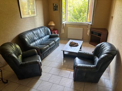 Lot salon complet €  canapé, fauteuils, tables et rangement 400 Cosnac (19)