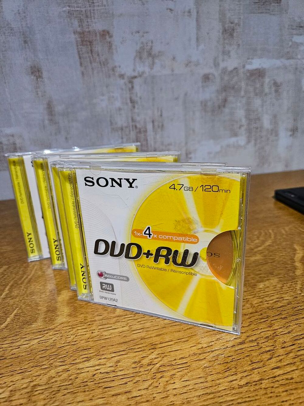 DVD+RW 4.7 Go 120 min SONY DVD et blu-ray