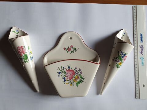 D�corations en c�ramique sign�e  Lun�ville  29 Caillac (46)