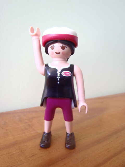 Playmobil  : cycliste VTT :  réf 4743 ( Personnage ) 2 Limoges (87)