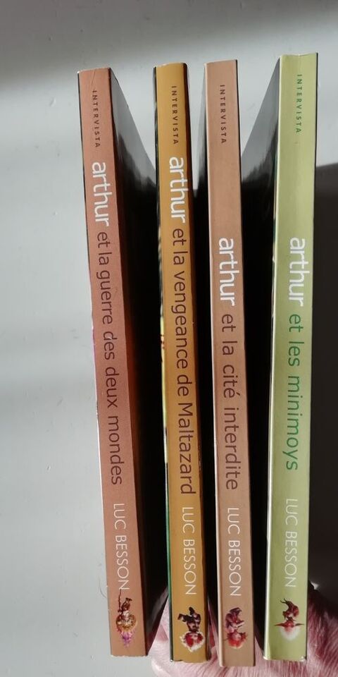 4 Tomes Arthur et les Minimoys 10 Aingeray (54)