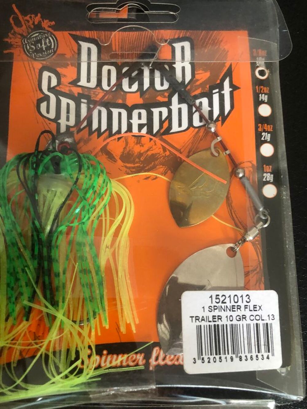 mat&eacute;riel de p&egrave;che (spinner) Sports