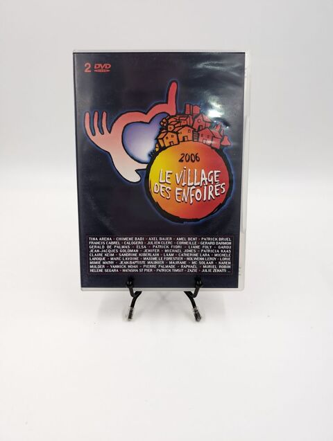 Film DVD 2006 Le Village des Enfoirs en boite  1 Vulbens (74)