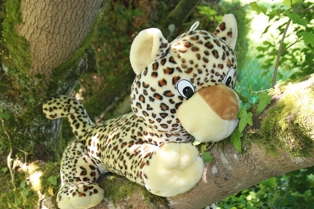 Peluche l&eacute;opard Jeux / jouets