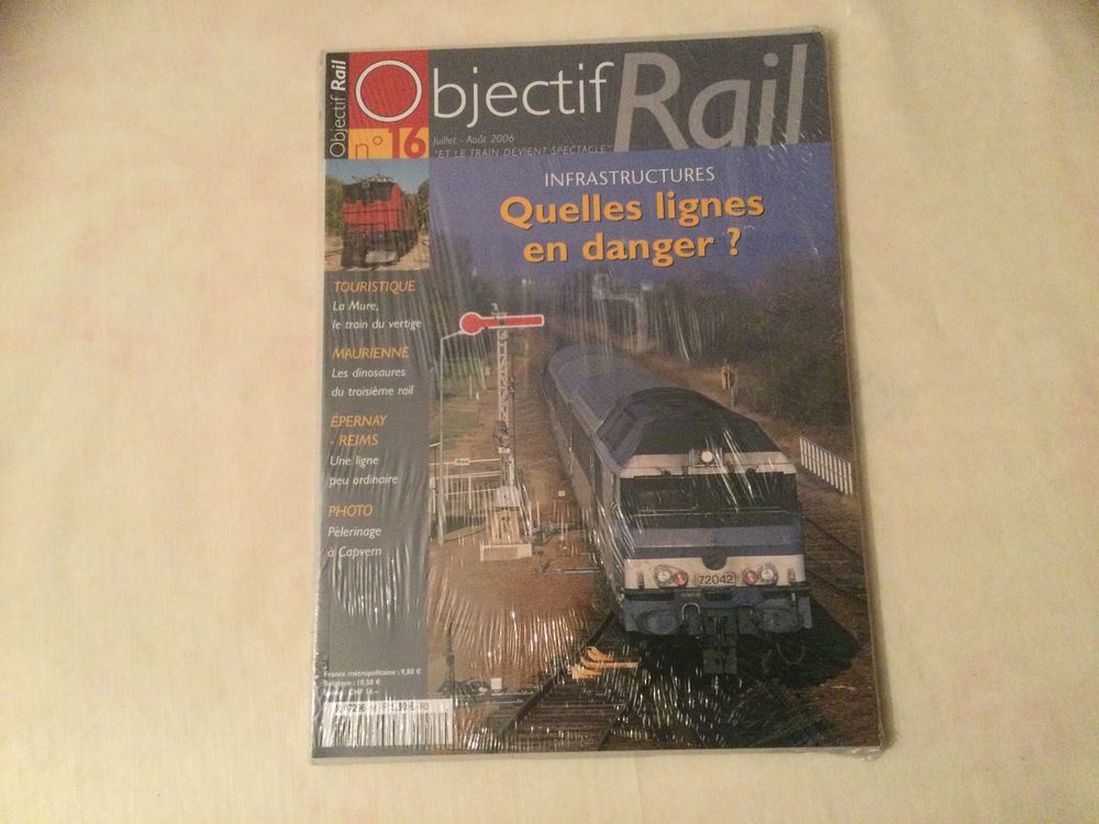 Objectif Rail de juillet/ao&agrave; "t 2006 Livres et BD