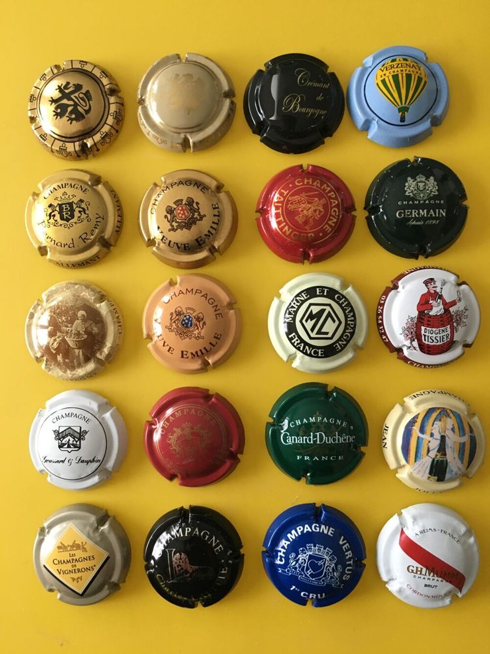 Capsules de champagne et autres... 