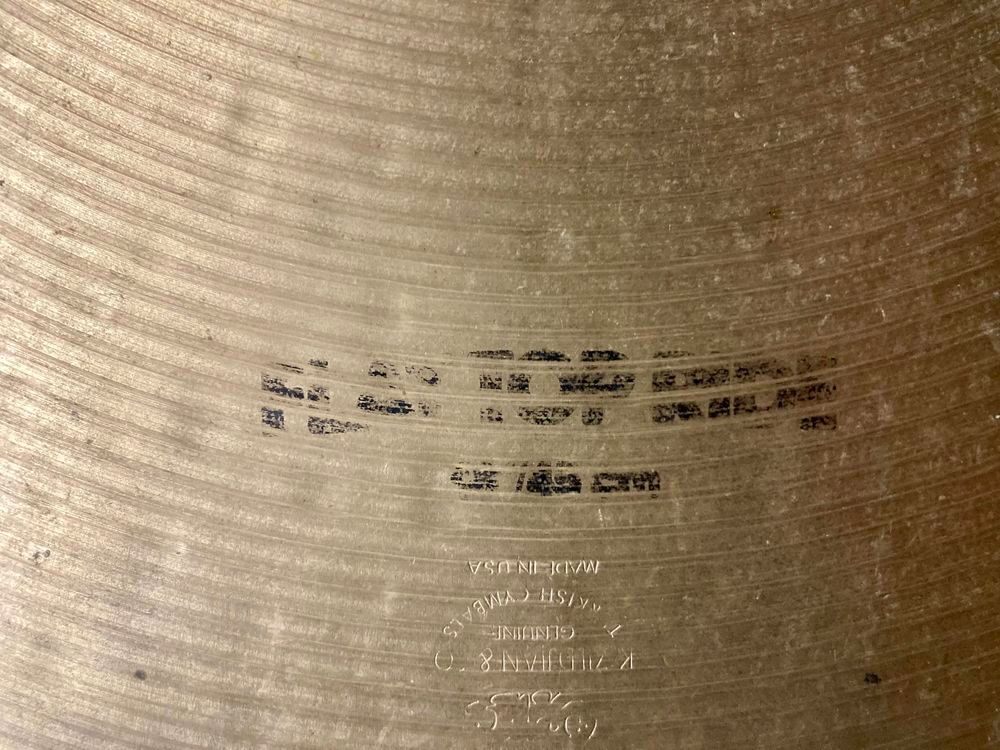 Cymbale Zildjian flat ride 18'' s&eacute;rie K Instruments de musique