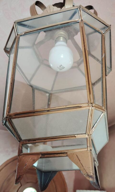 �clairage plafonnier 220v  en forme de lanterne  ancienne Pontoise (95)