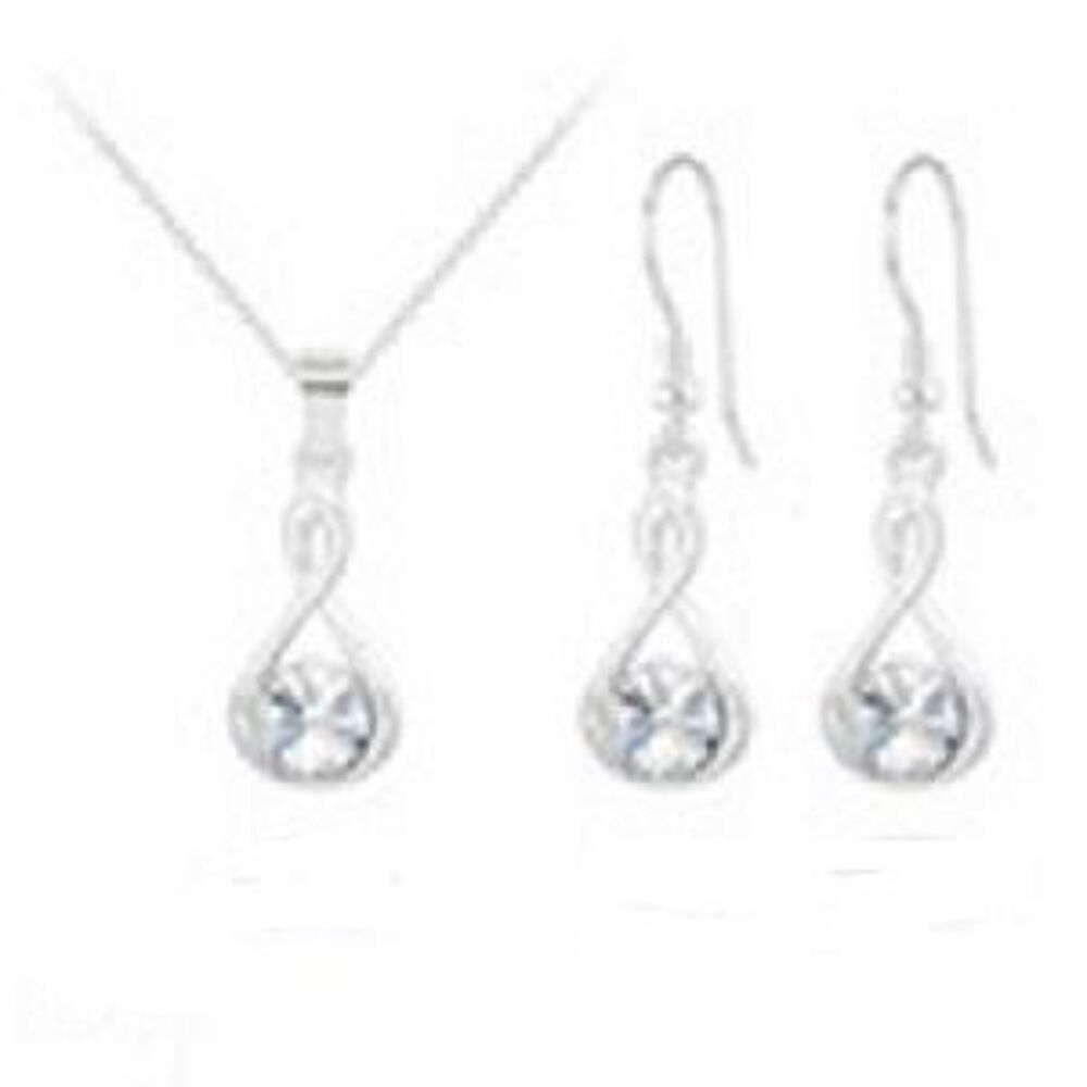 parure bijou en argent (neuf) Bijoux et montres