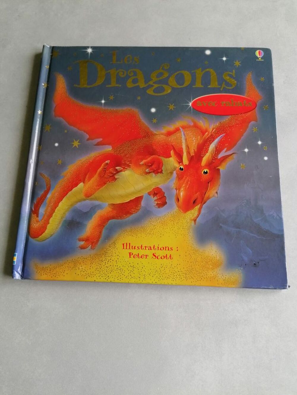 Livre enfant Les dragons avec rabats Livres et BD