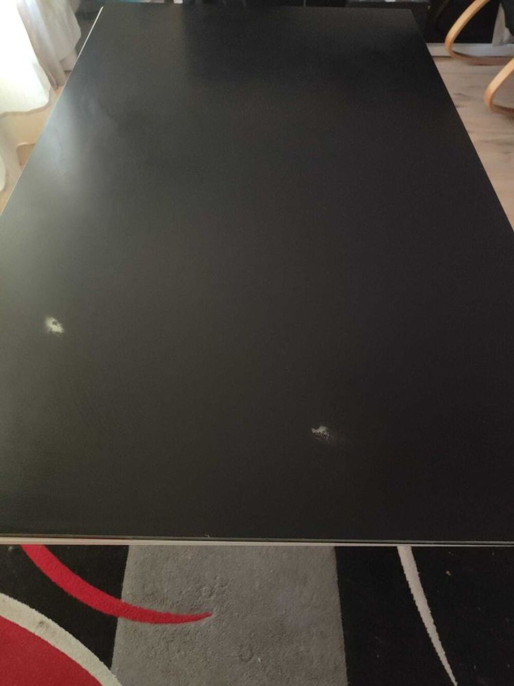 table repas design en verre Meubles