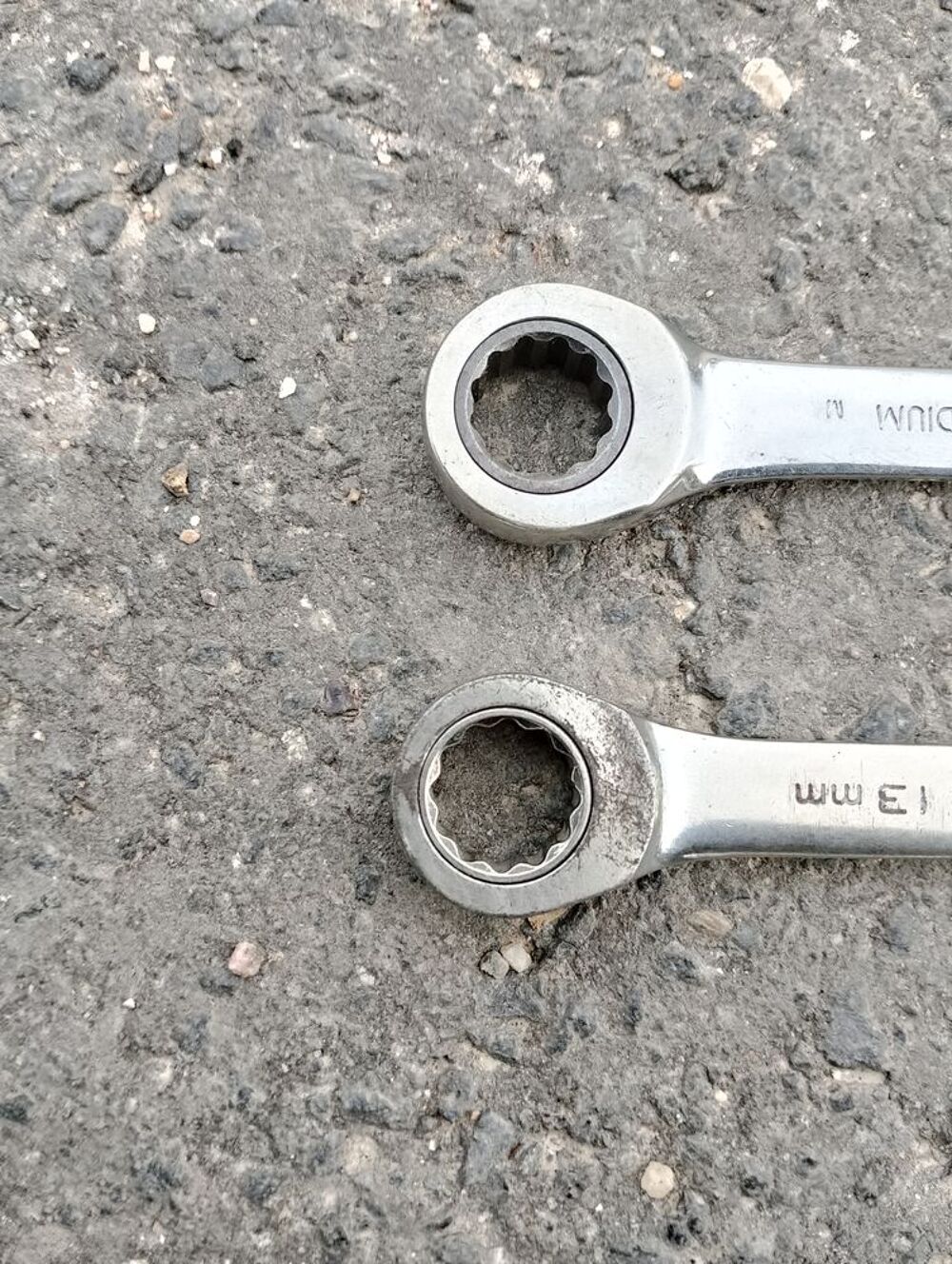 WURTH Cl&eacute; mixte &agrave; cliquet 72 dents 13 mm Bricolage