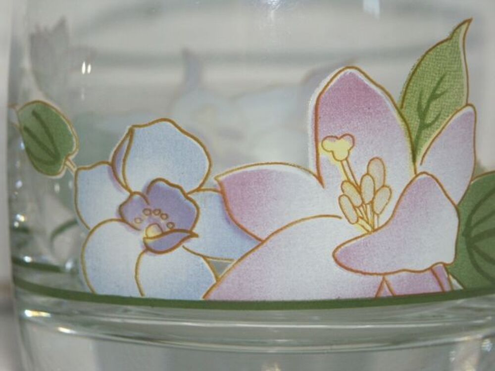 Lot de 3 verres Luminarc vintage - EXCELLENT ETAT Décoration