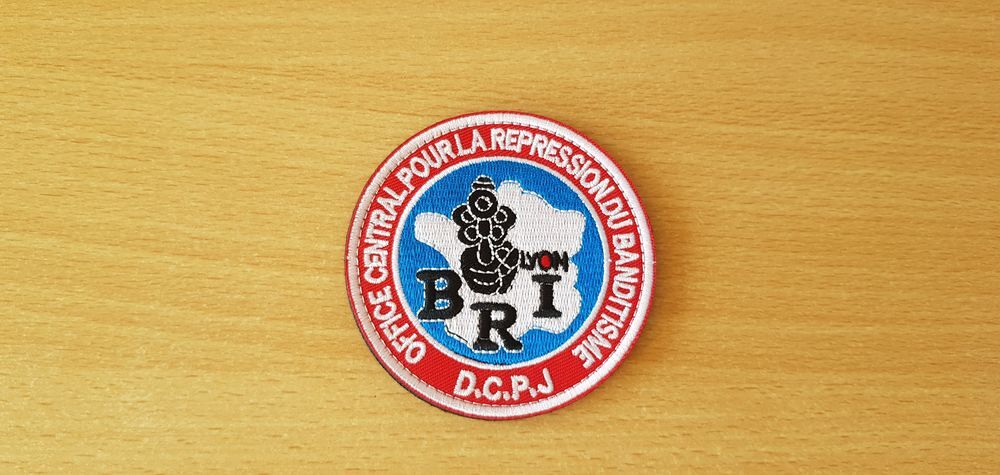 &eacute;cusson patch brod&eacute; BRI Lyon DCPJ 