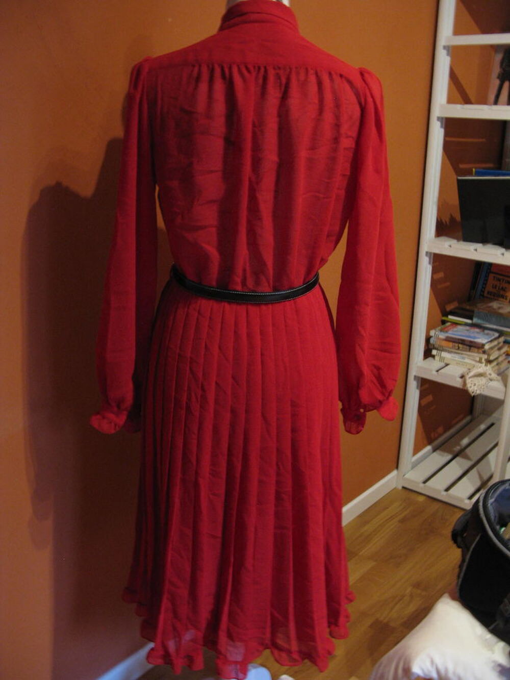 ROBE femme rouge "Gerard Pasquier" COMME NEUVE Vêtements