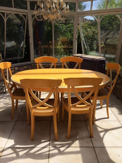 table ovale extensible 6 chaises 300 Pessac (33)