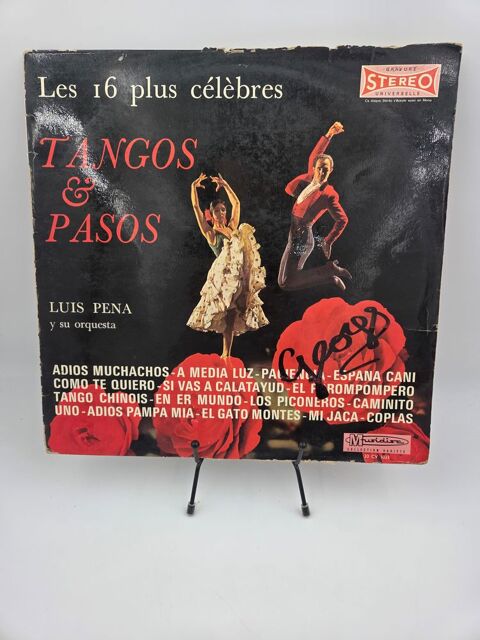 Vinyle 33 tours Les 16 plus C�l�bres Tangos et Pasos 6 Vulbens (74)