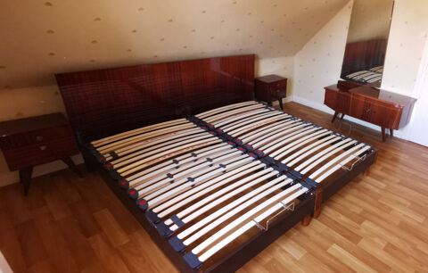 Chambre complète en merisier sommier Swiss Som 190 Staffelfelden (68)