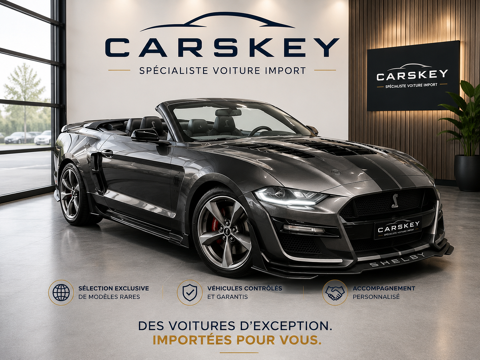 Ford Mustang Ford 3.7 GT500 SHELBY LOOK, CABRIO 2017 occasion Paris 75008