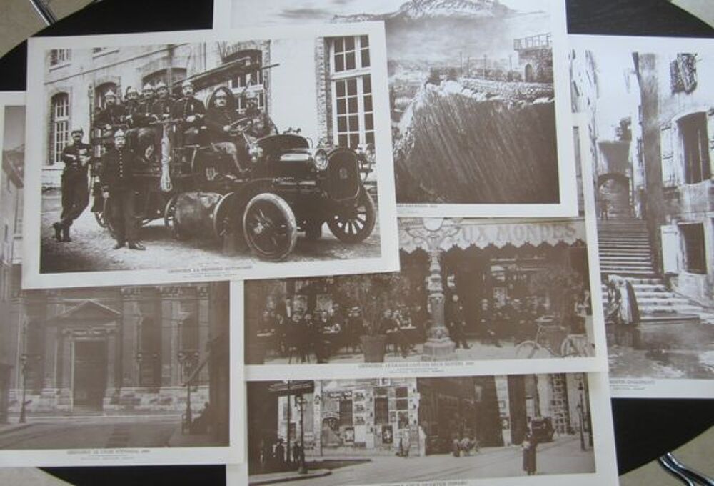1/ Gravure GRENOBLE, MONT&Eacute;E CHALEMONT 