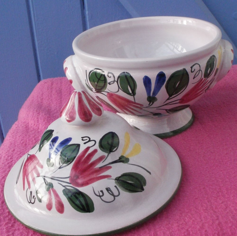 Petite SOUPIERE Porcelaine ELCHINGER (Soufflenheim Alsace) Cuisine