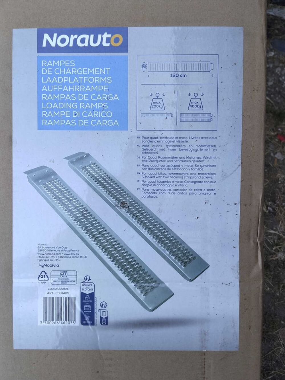 Rempe pour Tondeuse Bricolage