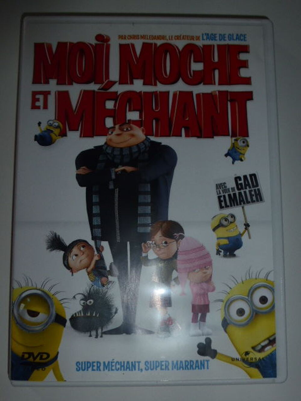 Moi, moche et m&eacute;chant DVD et blu-ray