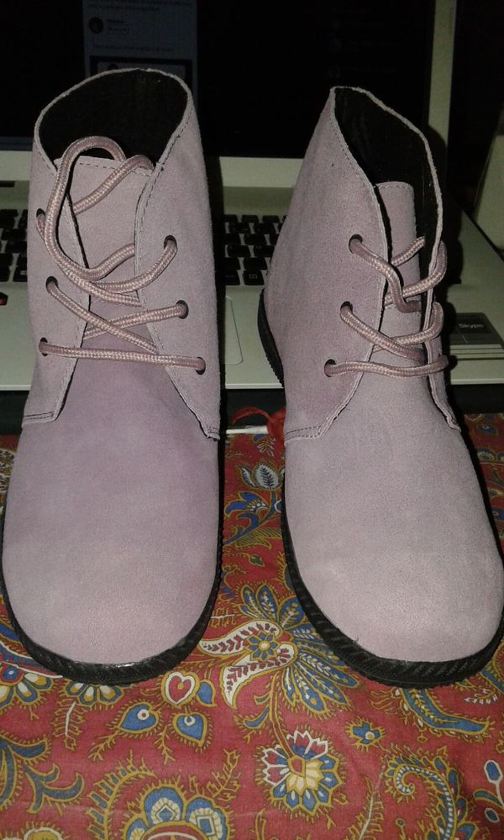 chaussure violette femme neuve Chaussures