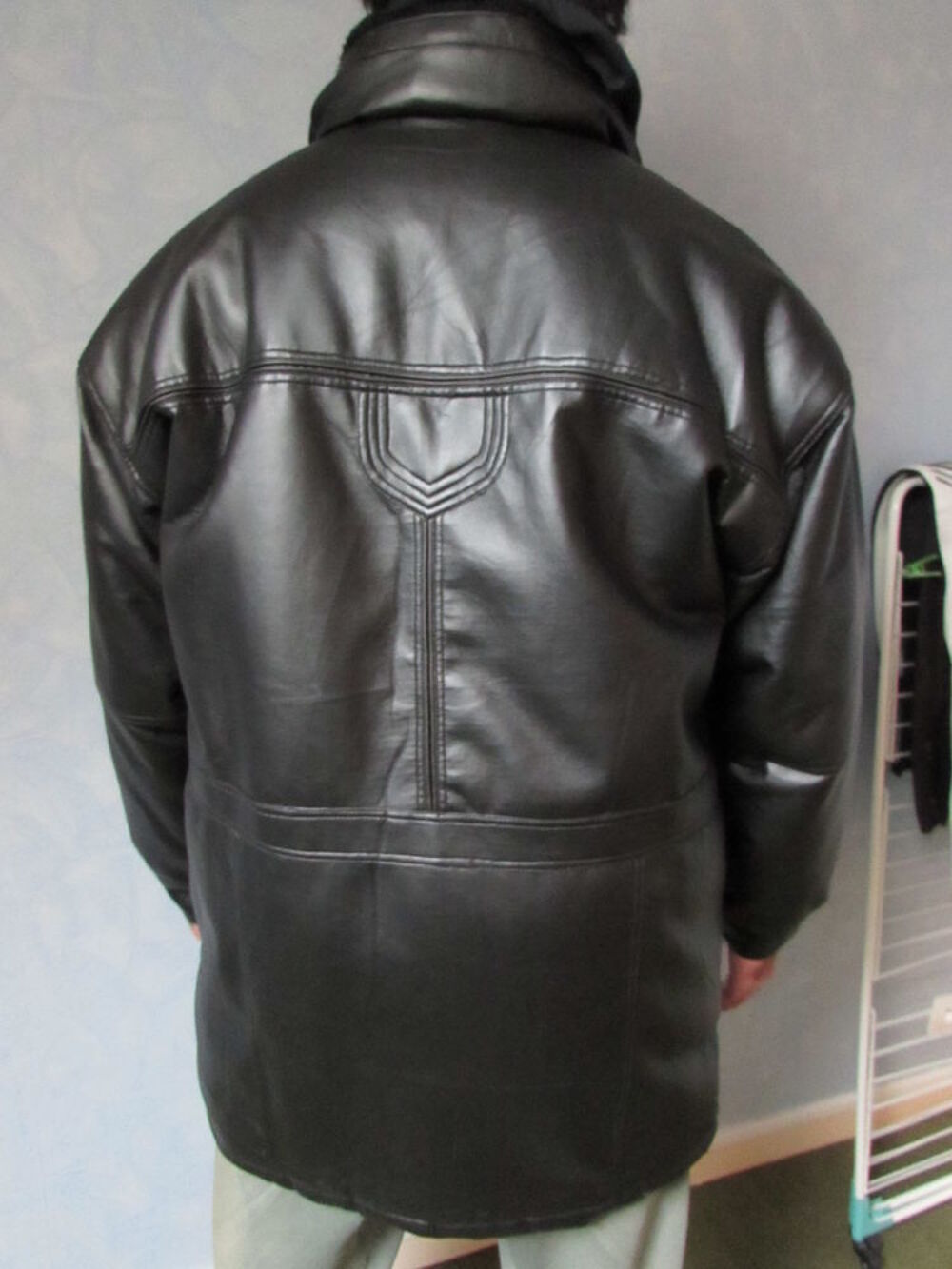 Parka noire homme Vêtements