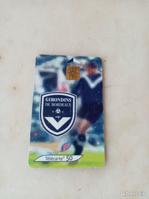 T�l�carte des Girondins de Bordeaux 5 Othis (77)