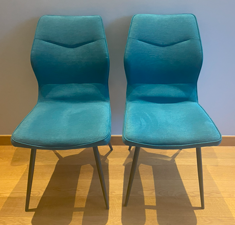 Lot 6 chaises Type Julie "Mobilier de France" Meubles