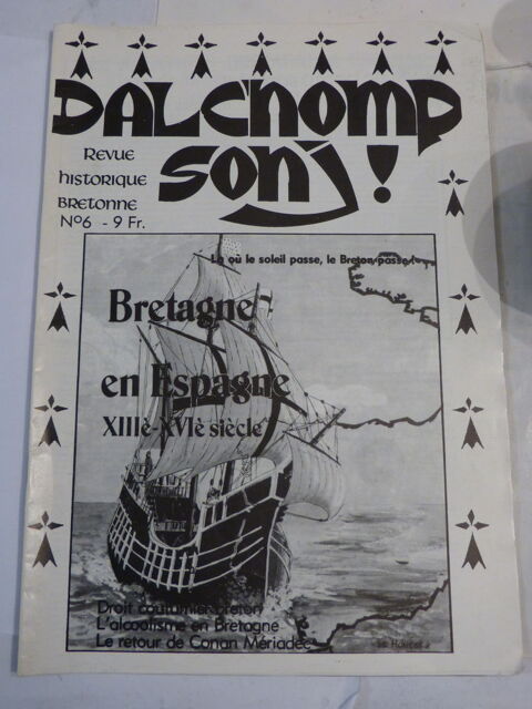 DALCHOMP SONJ N 6 REVUE HISTORIQUE BRETONNE 6 Brest (29)